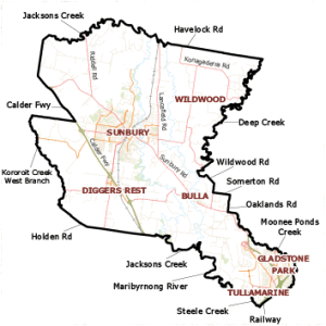 Map courtesy of the Victorian Electoral Commission